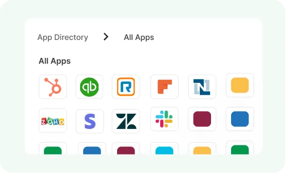 Zuper mobile app on smartphone